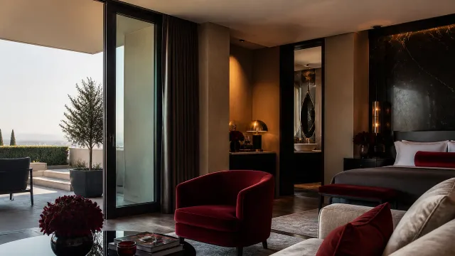 Interior of Suite Obsidian